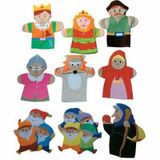 Edutoys Masal Kahramanları 9 Parça El Kuklası