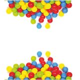 Edutoys Plastik Çap 9 cm 500 Adet Havuz Topu