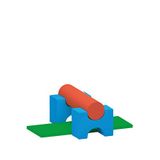 Edutoys Renkli Modüler 4 Parça Sünger Oyunu Seti