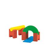 Edutoys Renkli Modüler 7 Parça Sünger Oyunu Seti