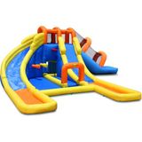 Edutoys Şişme Süper Aqua Oyun Parkı Islak ve Kuru Su Kaydırağı