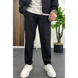 Edwox Erkek Düz Jogger Pantolon Siyah Edw451