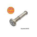 e&e Ayarlanabilir Çelik Kapı Dürbünü Saten mm 35-60