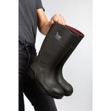 e&e Boots O4 Uzun 37 Cm %100 Su Geçirmez Burun Korumasız Ortopedik Tabanlıklı Poliüretan Çizme