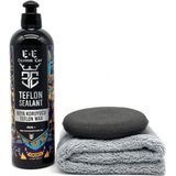 E&e Custom Car Boya Koruyucu Teflon Wax 400 ml (Mikrofiber Bez ve Ped Ile)