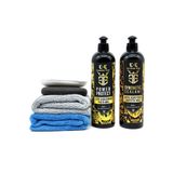 EE CUSTOM CAR E&e Custom Car Çizik ve Hologram Pasta Wax 400 ml ve Boya Koruyucu Sentetik Wax 400 ml