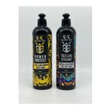 EE CUSTOM CAR E&e Custom Car Çizik ve Hologram Pasta Wax 400 ml ve Boya Koruyucu Teflon Wax 400 ml