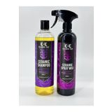 EE CUSTOM CAR E&E Custom Car Ph Nötr Seramik Etkili Şampuan 700 Ml, Seramik Sprey Wax 700 ml