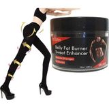 Eelhoe Kadınlara Özel Sıkılaştırıcı Fatburner Krem 100 ml + S-M Beden Mikro Kapsüllü Tayt - SM