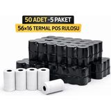 EFA Pos Rulosu 5’li Paket – Toplam 50 Adet Termal Fiş Kağıdı (Market & Kafe Uyumlu) - pos rulo