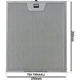 EFC9505X Electrolux Aspiratör Davlumbaz Için Alüminyum Filtresi 250×300 mm Class