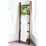 Efe Dekoratif Masif Ahşap Merdiven Dekoratif Merdiven Raf 150cmx40cm (demonte)
