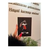 EFE DERİ FİGÜRATİF bugs bunny Deri Dikişli Araç Ruhsat Kılıfı Kabı Ruhsatlık Ruhsat Koruyucu