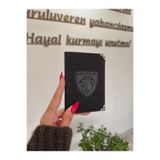 EFE DERİ Peugeot Premium Köşelikli Deri Dikişli Araç Ruhsat Kılıfı Kabı Oto Ruhsatlık Araba Ruhsat Koruyucu
