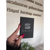 Efe Deri Seat Dikişli Oto Ruhsat Kılıfı Kabı Araç Ruhsat Koruyucu Ruhsatlık - Siyah