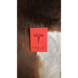 Efe Deri Tesla Deri Dikişli Araç Ruhsat Kılıfı Kabı Oto Ruhsatlık Araba Ruhsat Koruyucu - Kırmızı