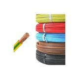 Efe Elektrik 6 Mm² Nyaf Kablo | Esnek Elektrik Kablosu | Pano & Elektrik Tesisatı Için (Renk Seçiniz) 100MT - Sarı