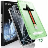 EFE HED Aparatlı Ekran Koruyucu Cam ile Uyumlu (Şeffaf, Samsung Galaxy S24 Plus Aparatlı Koruma Camı)
