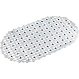 Efe Mark Eko Serisi Banyo - Küvet Içi Kaydırmaz Vantuzlu Oluklu Oval Paspas 63 x 34 Cm, Mavi - Çok Renkli