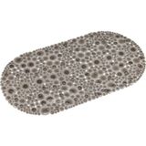 Efe Mark Premium Serisi Banyo - Küvet Içi Kaydırmaz Vantuzlu Damla Desenli Paspas 62 x 32 Cm, Si - Çok Renkli - Siyah - Plastik