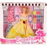 Efe Oyuncak 207 Ayakkabı Setli Candy Girl Bebek -Efe Toys