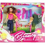Efe Oyuncak Beauty Bank Oturan İkiz Bebek Seti