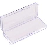 Efe Toys 1 Adet 10cm Şeffaf Plastik Saklama Kabı Altın Takı Mücevher Kolye Yüzük Küpe İlaç Saklama Kutusu