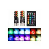 Efeaks Park Ampulü Rgb T10 Park Ampulü Renk Değiştiren Kumandalı