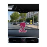 efelia concept BARBİE TEMALI DİKİZ AYNASI SÜSÜ DİKİZ AYNASI AKSESUAR PEMBE