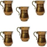Efemir 6’lı Set Mini Bakır Tava