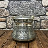 Efemir Bakır Üzüm Desenli Bakır Bakraç - 20 cm