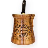Efemir Paşa Işlemeli 4 Kişilik Skoçlu Bakır Cezve