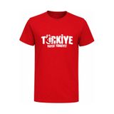 Efendioğlu Design Haydi Türkiye! Dünya Kupası 2026 Türkiye Taraftar Tişörtü Futbol Baskılı Çocuk Tshirt