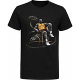 Efendioğlu Design Kobe Bryant 24 Black Mamba Basketbol Baskılı Erkek Siyah Tişört - XL