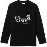 Efendioğlu Design Uzun Kollu On'suz Bir Kasım Daha Baskılı 10 Kasım Atatürk Baskılı Çocuk Tişört - Siyah - 12 Yaş