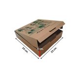 EFEPA Kraft Karton Kebap Lahmacun Kutusu 24x23x6 cm. 100 Adet