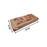 EFEPA Kraft Karton Pide Kutusu 30x13x4 cm. 100 Adet
