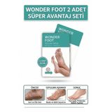 efero 2 Adet Soft Miracle Foot Peeling Pack -Ölü Derileri Soyan Ayak Çorabı Peeling Maskesi Wonder Foot