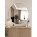 Effe 90 Cm Yuvarlak Ayna Çerçevesiz Düz