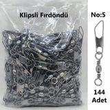 Effe Balık Avı Klipsli Fırdöndü 144 Adet No:5 144Lü Pk