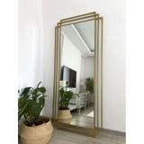 Effe Gold Metal 3 Çerçeveli 180x80 Cm Dekor Ayna