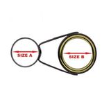 Effe Gold Paslanmaz 9 mm Porselen Halka
