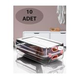 EFFE HOME Lüx Kadın Ayakkabı Saklama Düzenleme Kutusu 10'lu Set