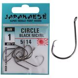Effe Japanese Circle Carbon Black Nickel 5114 No:6 Olta İğnesi