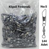 Effe Klipsli Fırdöndü 144 Adet - No: 5