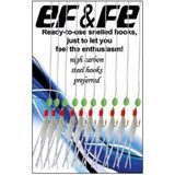 ef&fe Sabiki Palamut Levrek Çaparisi 10 Iğneli HG3418 - Beyaz