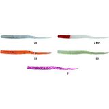 ef&fe Sasi Japanese Lrf Worm W209 - No-20 - Renkli