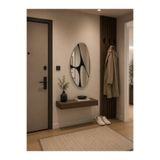 EFFE YAPI DEKOR Asimetrik Model UV Baskılı Çerçevesiz 87x50 Cm Boy Aynası