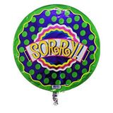 EffectPartyStore Folyo Balon Sorry 18'' Çok Renkli