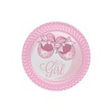 EffectPartyStore Pembe Patikler Tabak 8'li